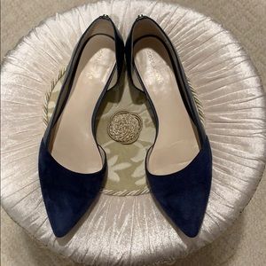 Cole Haan Navy Flats 8.5